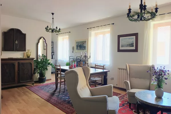 Olaszországi ház nappalija